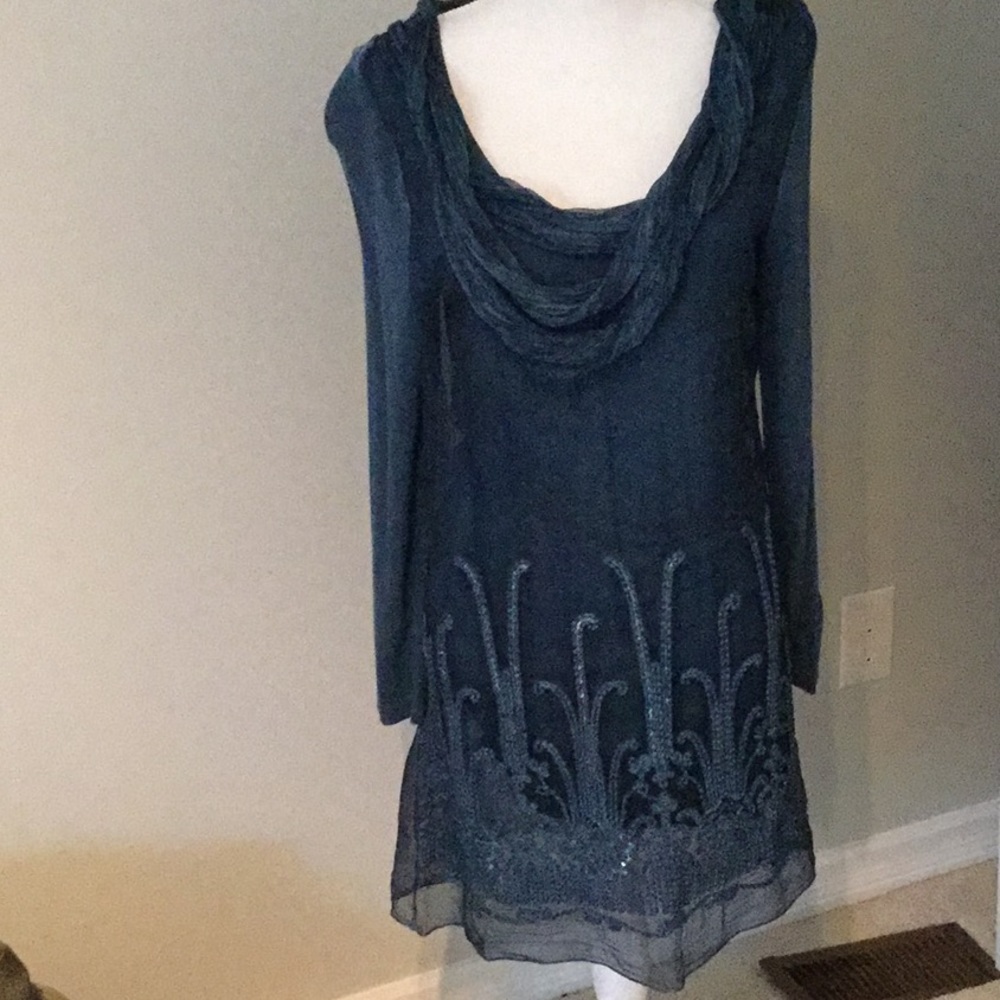 Soft Surroundings Gorgeous embellished tunic